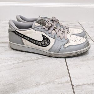 Dior Air Jordan Low Top Sneakers Size 12